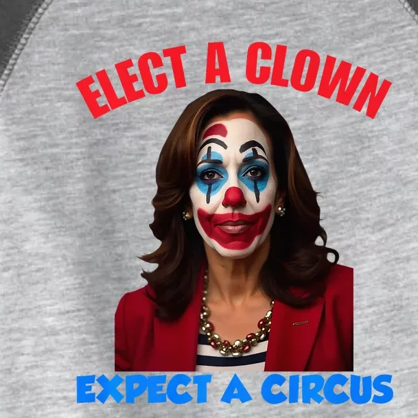 Elect A Clown Expect A Circus Kamala LetS Go Brenda Funny Premium Toddler Fine Jersey T-Shirt