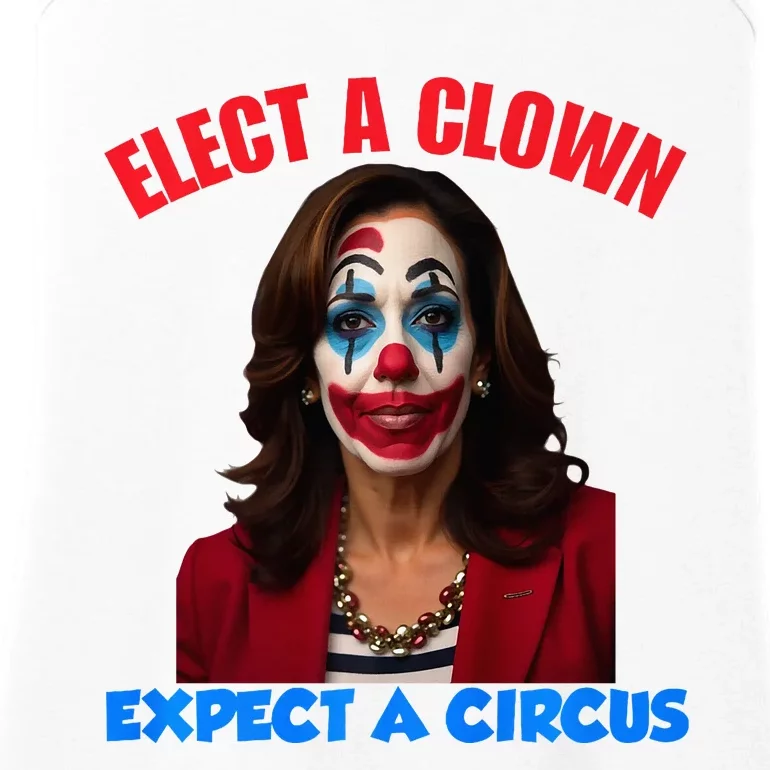 Elect A Clown Expect A Circus Kamala LetS Go Brenda Ladies Essential Tank