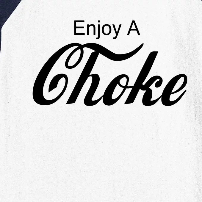 Enjoy A Choke Funny Jiu Jitsu MMA Baseball Sleeve Shirt