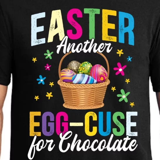 Easter Another Eggcool Giftcuse For Chocolate Choco Lover Sweets Gift Pajama Set