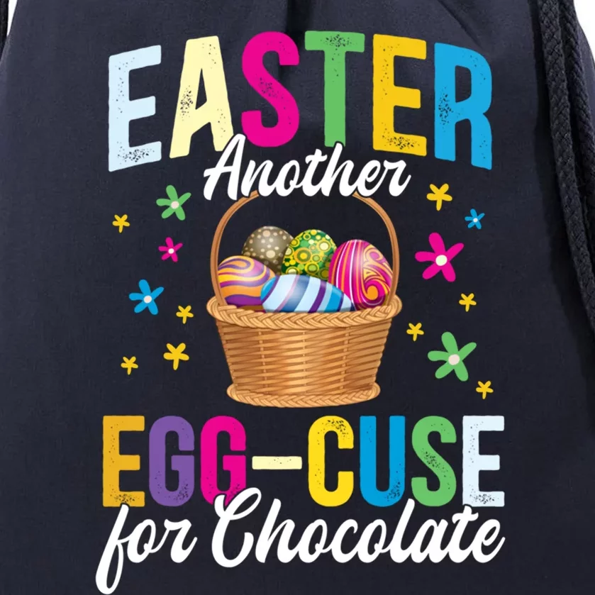 Easter Another Eggcool Giftcuse For Chocolate Choco Lover Sweets Gift Drawstring Bag