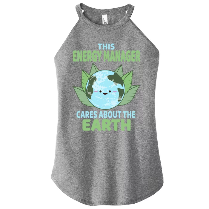 Energy Ager Earth Day Environtal Awareness Cute Gift Women’s Perfect Tri Rocker Tank