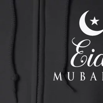 Eid AlAdha Eid Mubarak Happy Eid Day Full Zip Hoodie