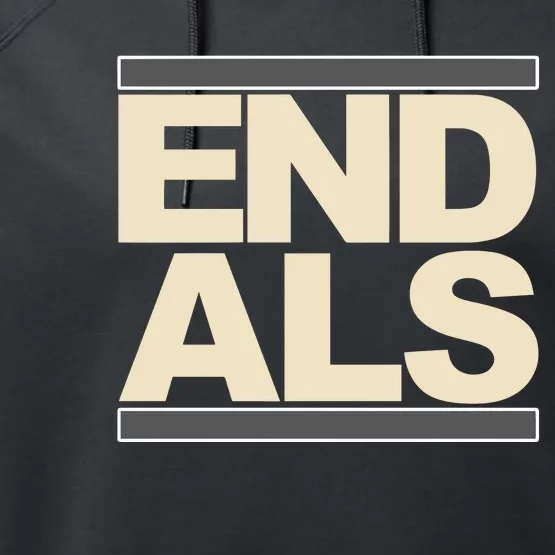 End Als Performance Fleece Hoodie