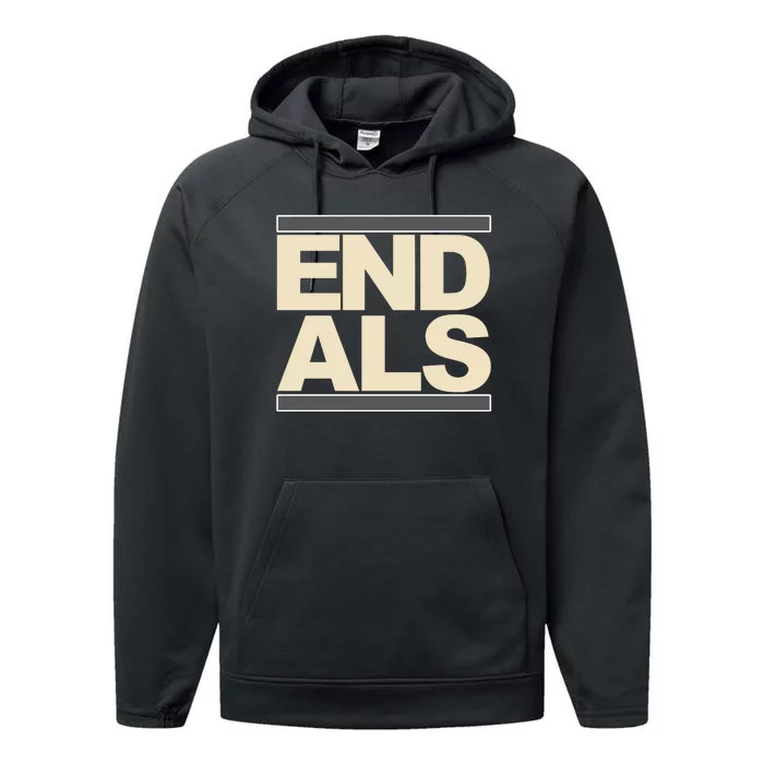 End Als Performance Fleece Hoodie