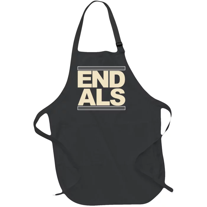 End Als Full-Length Apron With Pocket