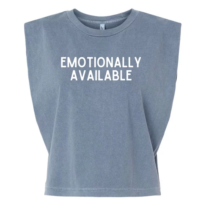 Emotionally Available Garment-Dyed Women's Muscle Tee