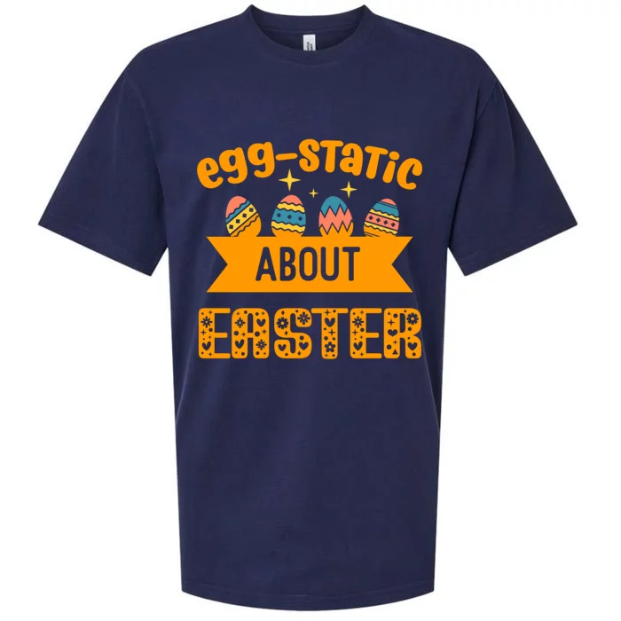 Egggiftstatic About Easter Blessings Jesus Christ Resurrection Gift Sueded Cloud Jersey T-Shirt