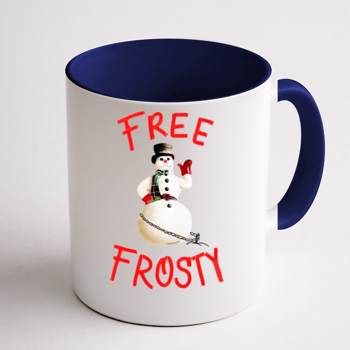 Enjoy A Free Frosty Christmas Experience With The Kranks Holiday Movie Front & Back Coffee Mug