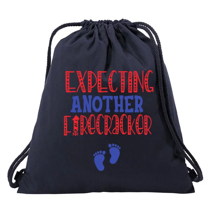 Expecting Another Firecracker Gift Drawstring Bag