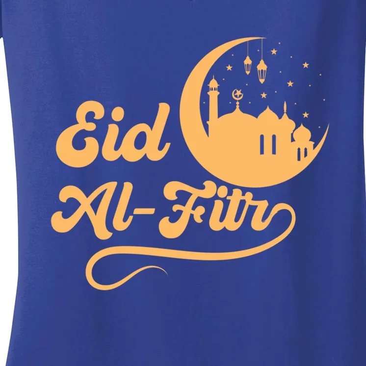 Eid Al Fitr Meaningful Gift Women's V-Neck T-Shirt