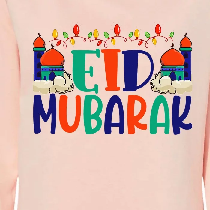 Eid Al Fitr Eid Mobarak Womens California Wash Sweatshirt