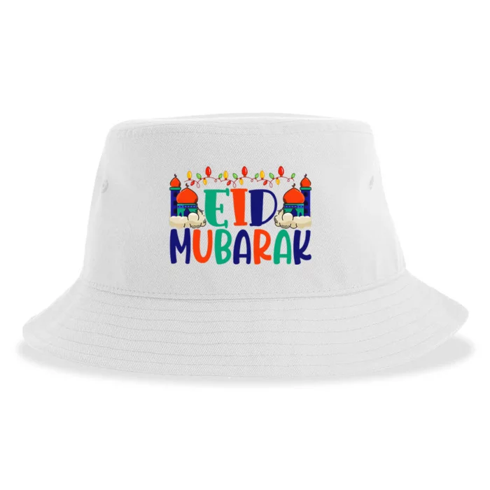 Eid Al Fitr Eid Mobarak Sustainable Bucket Hat