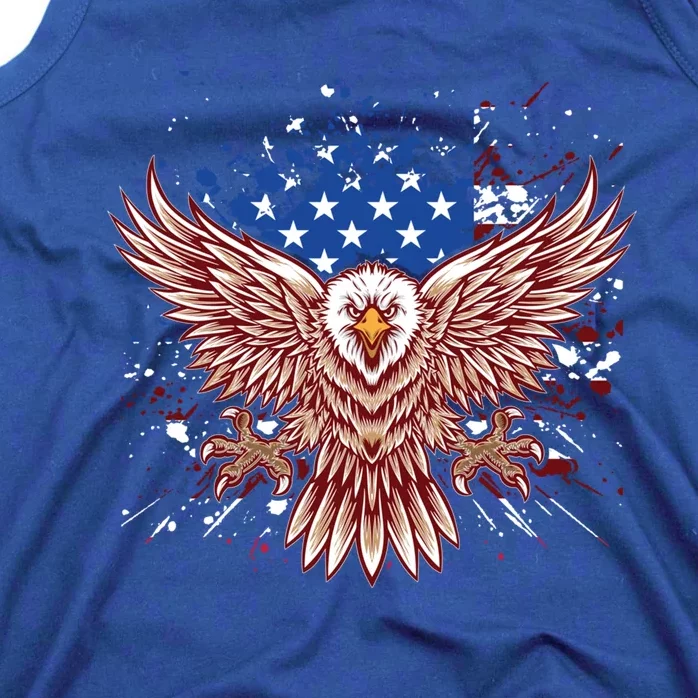 Eagle American Flag Eagle Patriotic Gift Tank Top