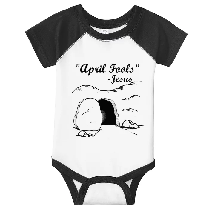 Easter April Fool's Day Jesus Funny Infant Baby Jersey Bodysuit