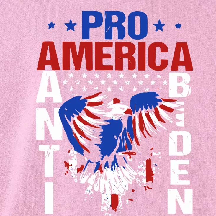 Eagle American Flag Pro America Anti Biden Toddler Hoodie