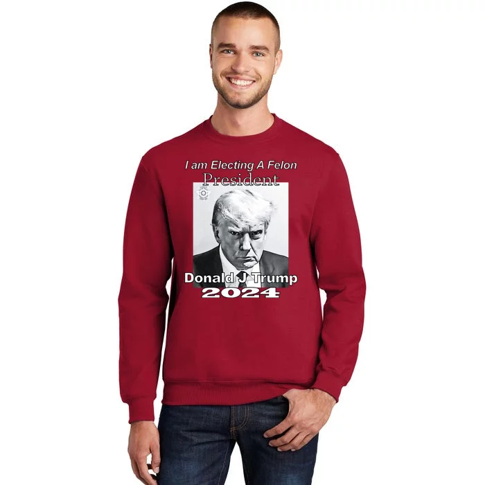 Electing A Felon President Donald J Trump Sweatshirt