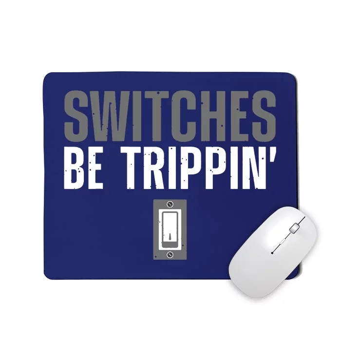 Electrician Art For Women Electrical Switch Electrician Mousepad