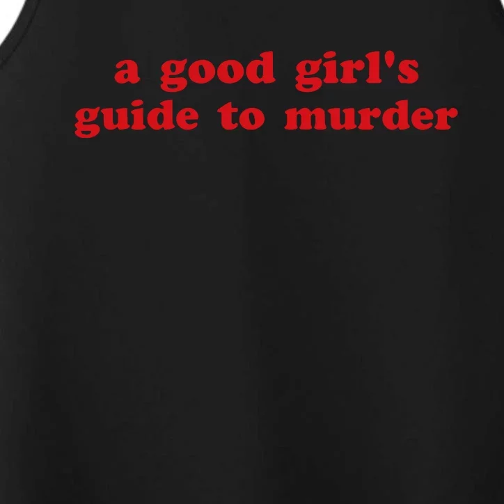 Emlovespip A Good Guide To Murder Performance Tank