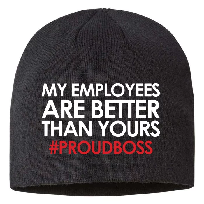 Employee Appreciation Gifts Funny Boss Gift 8 1/2in Sustainable Knit Beanie