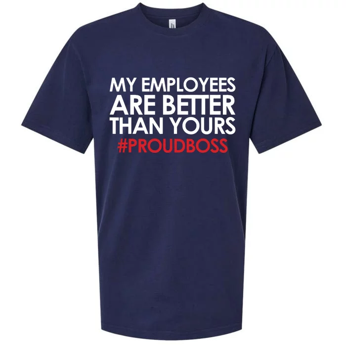 Employee Appreciation Gifts Funny Boss Gift Sueded Cloud Jersey T-Shirt