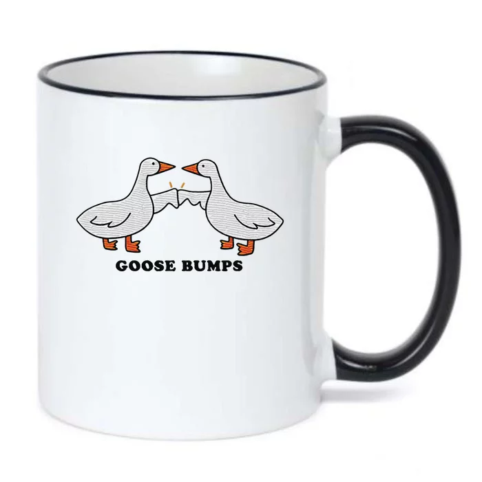 Embroidered Animal Goose Bumps Black Color Changing Mug