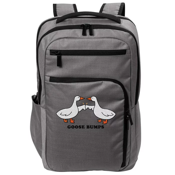 Embroidered Animal Goose Bumps Impact Tech Backpack