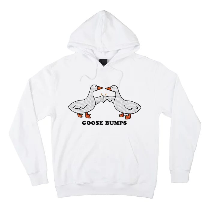 Embroidered Animal Goose Bumps Hoodie