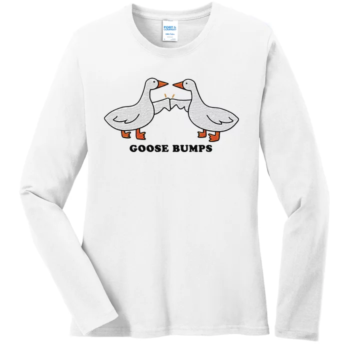 Embroidered Animal Goose Bumps Ladies Long Sleeve Shirt