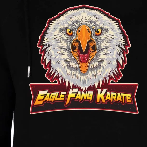 Eagle Fang Karate Fan Womens Funnel Neck Pullover Hood