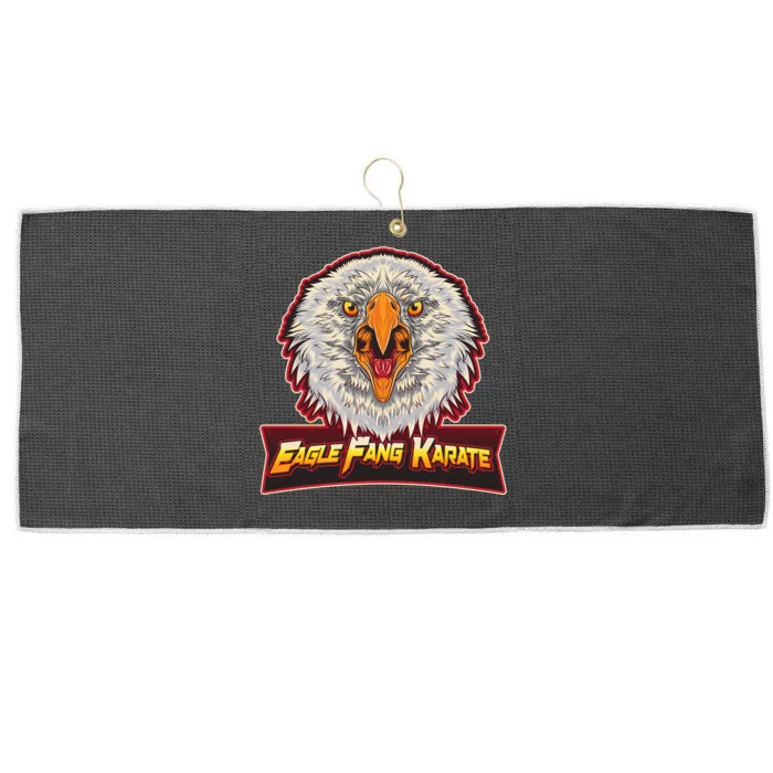 Eagle Fang Karate Fan Large Microfiber Waffle Golf Towel