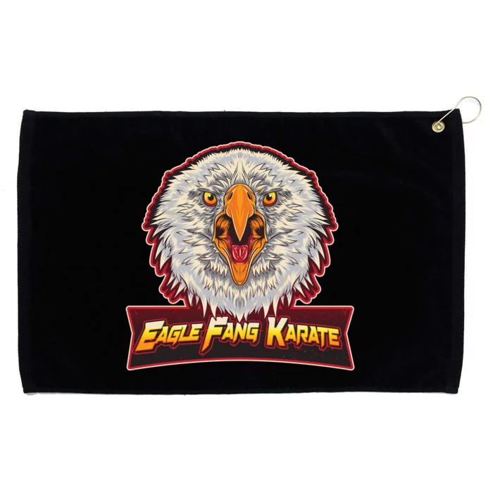 Eagle Fang Karate Fan Grommeted Golf Towel