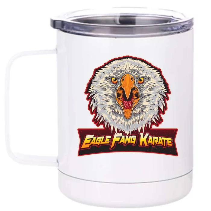 Eagle Fang Karate Fan Front & Back 12oz Stainless Steel Tumbler Cup