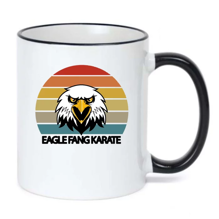 Eagle Fang Karate Retro Logo Black Color Changing Mug