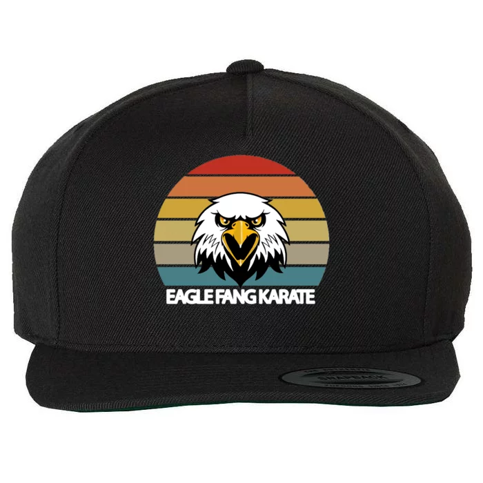 Eagle Fang Karate Retro Logo Wool Snapback Cap