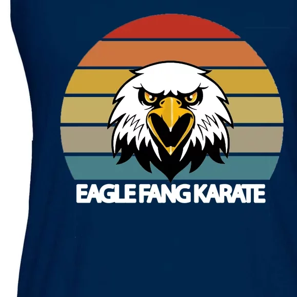 Eagle Fang Karate Retro Logo Ladies Essential Flowy Tank