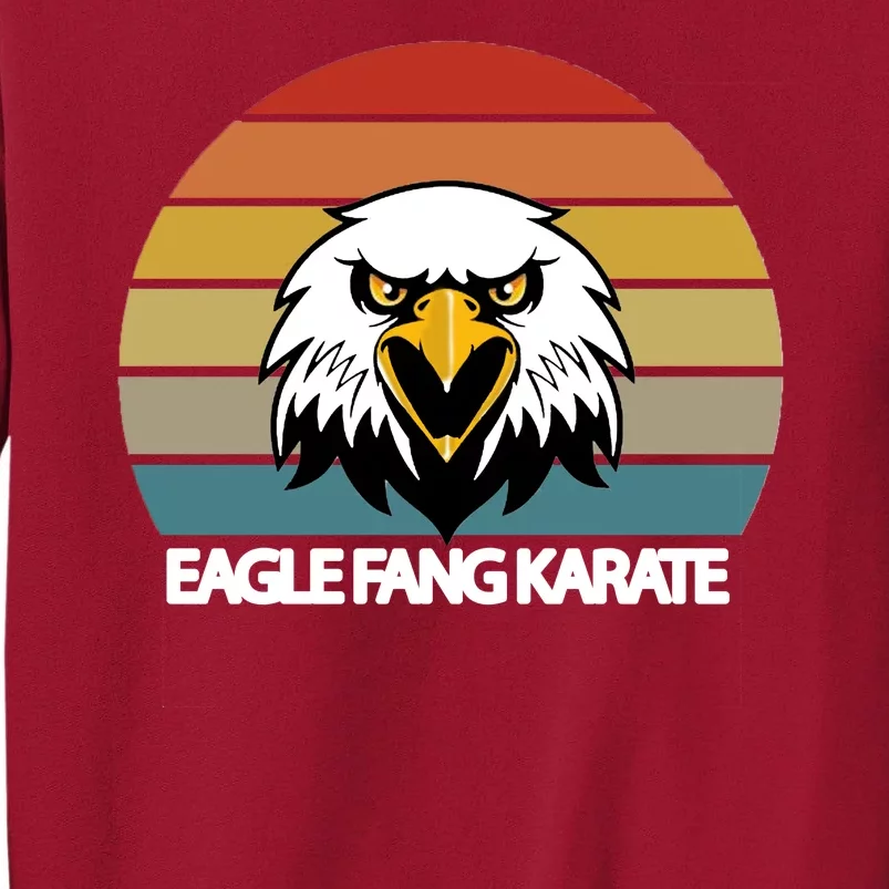 Eagle Fang Karate Retro Logo Tall Sweatshirt