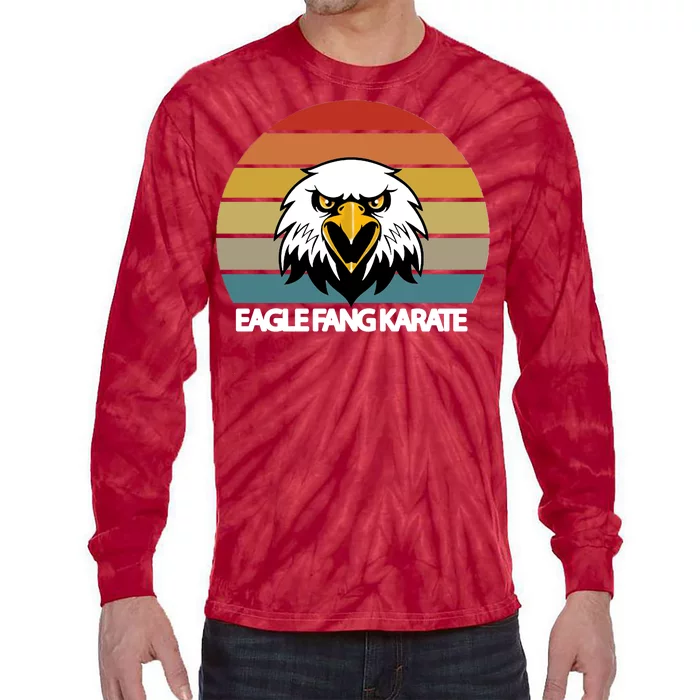 Eagle Fang Karate Retro Logo Tie-Dye Long Sleeve Shirt