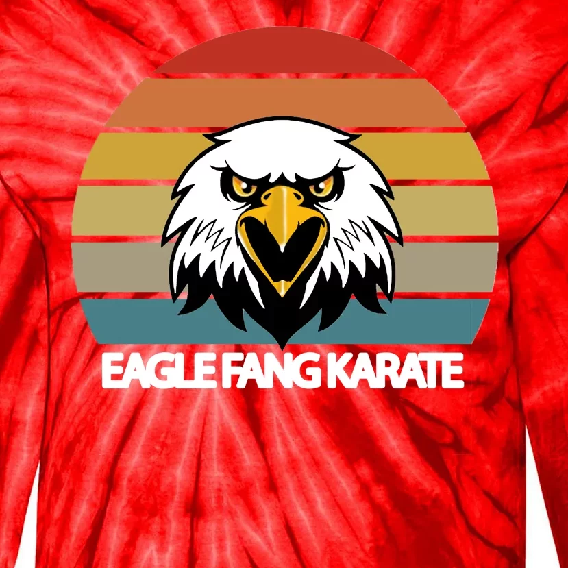 Eagle Fang Karate Retro Logo Tie-Dye Long Sleeve Shirt