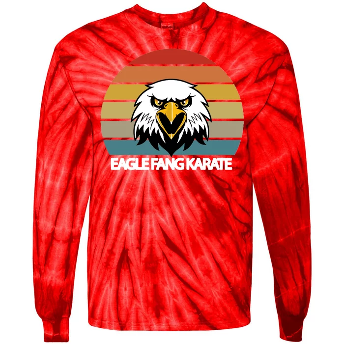 Eagle Fang Karate Retro Logo Tie-Dye Long Sleeve Shirt