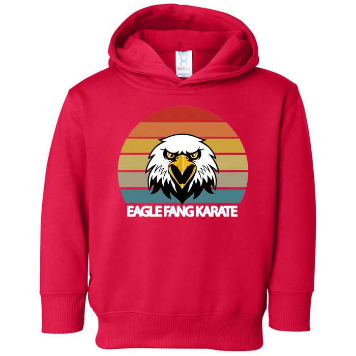 Eagle Fang Karate Retro Logo Toddler Hoodie