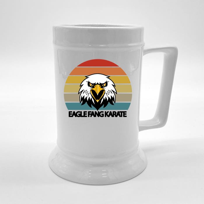 Eagle Fang Karate Retro Logo Front & Back Beer Stein