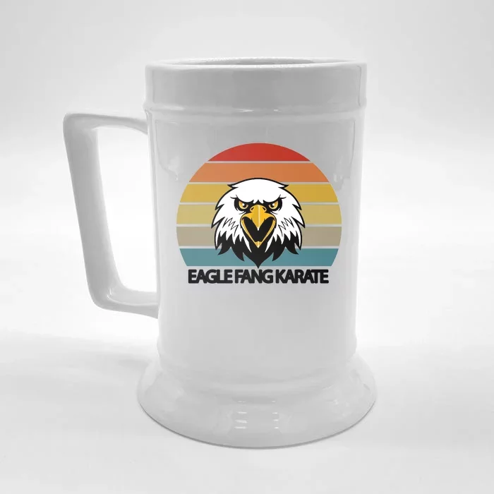 Eagle Fang Karate Retro Logo Front & Back Beer Stein