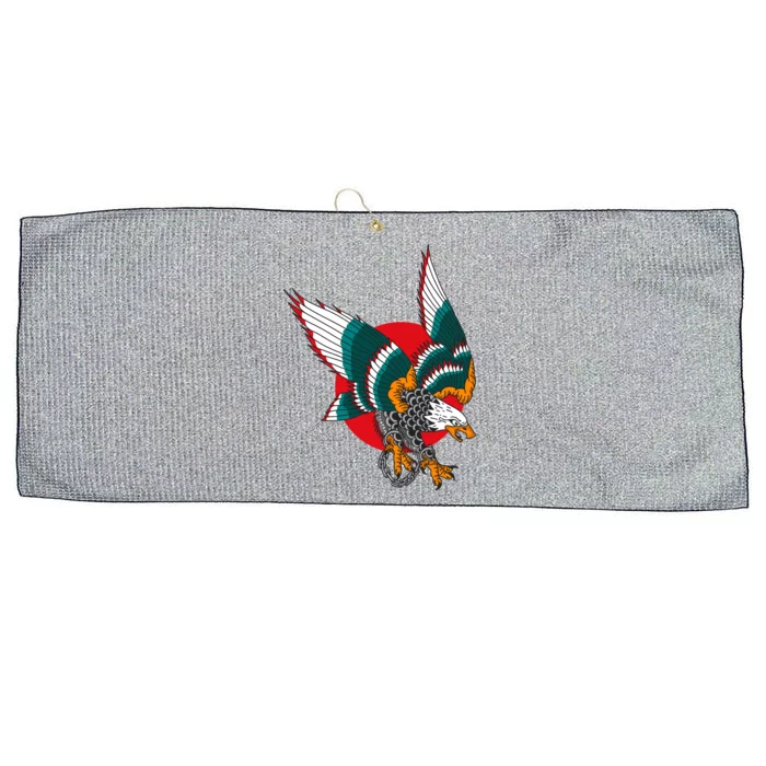 Eagle Handcuffs Large Microfiber Waffle Golf Towel