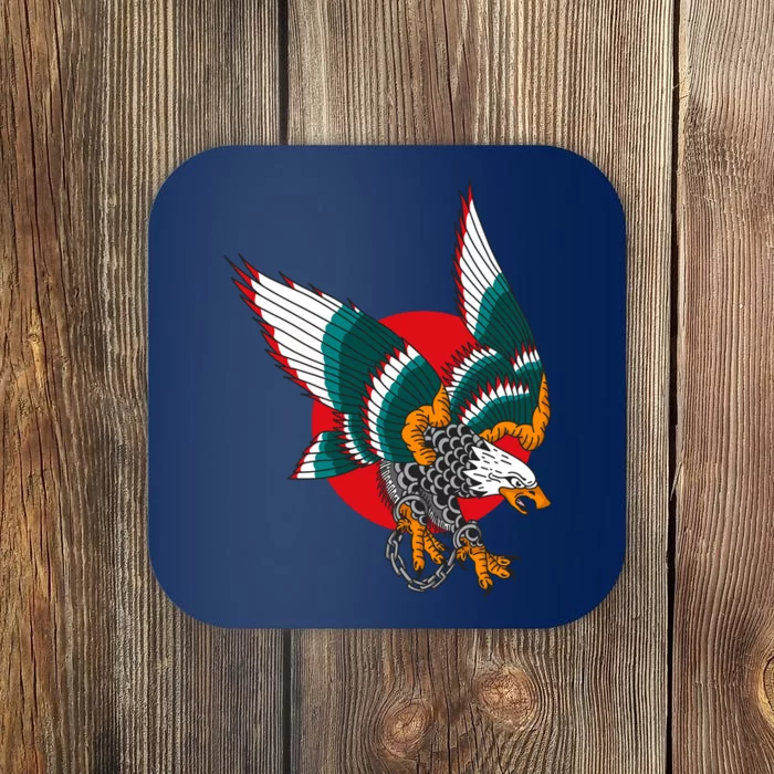 Eagle Handcuffs Coaster