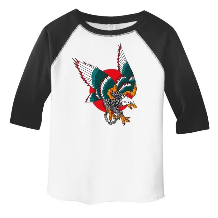 Eagle Handcuffs Toddler Fine Jersey T-Shirt