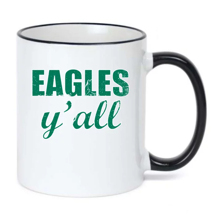 Eagles Y'all Black Color Changing Mug