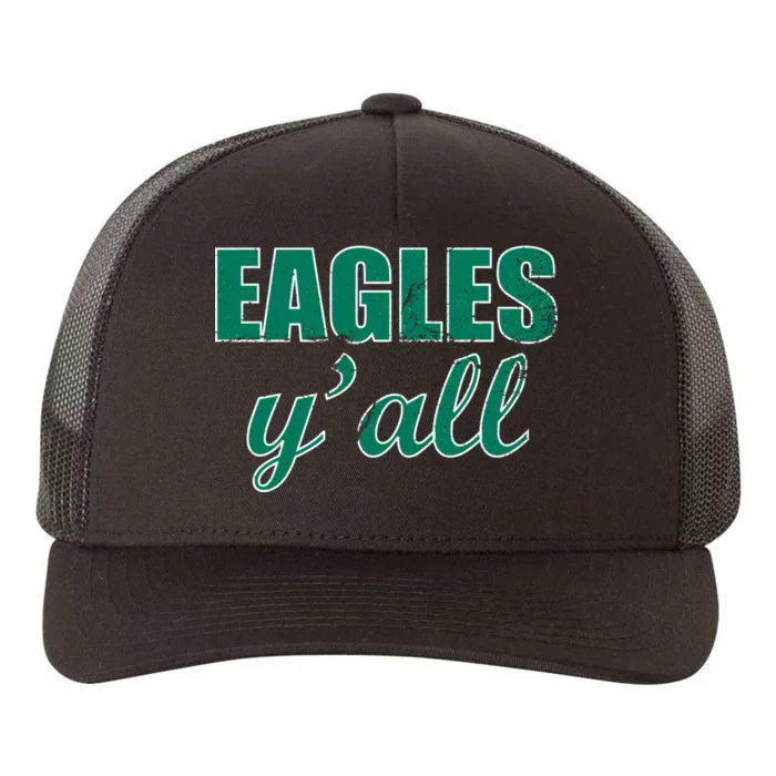 Eagles Y'all Yupoong Adult 5-Panel Trucker Hat