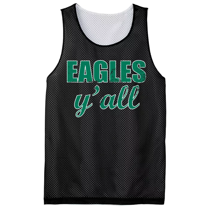 Eagles Y'all Mesh Reversible Basketball Jersey Tank