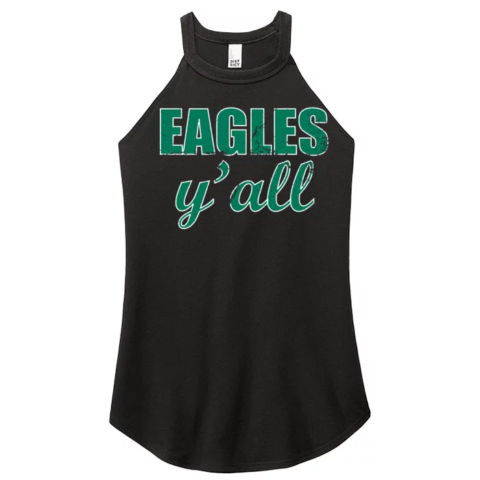 Eagles Y'all Women’s Perfect Tri Rocker Tank